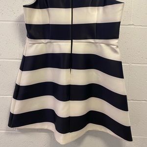 ASOS Dresses - ASOS bonded black and white stripe mini dress ASOS Dresses - ASOS bonded black and white stripe mini dress